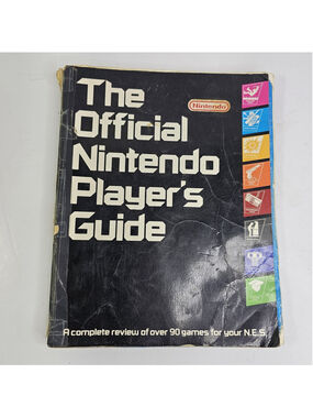 Official Nintendo Player's Guide Book NES Over 90 Games Nintendo of America...